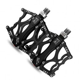 HOOMAGIC Spares HOOMAGIC Bicycle Cycling Pedals Aluminum Alloy Anti Slip Bike Pedals 9 / 16 Inch Ultralight Mountain Bike Flat Pedals with 3 Bearing for MTB, Road Bike, Trekking Bike