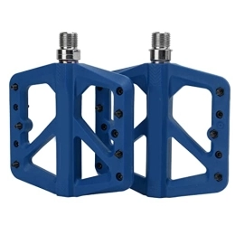 Hozee Spares Hozee Bicycle Platform Pedals, Wear Resistant Bike Pedals for Mountain Bikes(blue)