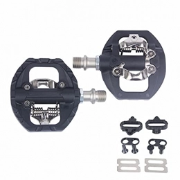HSTG Spares HSTG Bicycle Pedals, Dual-purpose Self-locking Aluminum Alloy Pedals, Multi-Use Compatible with SPD Mountain Bicycle Sealed Clipless Pedals