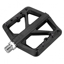HSTG Mountain Bike Pedal HSTG Bike Pedals, MTB Pedals, Lightweight Nylon Composite Bicycle Flat Pedals, 9 / 16" DU Bearing Bike Platform Pedals, for Mountain Road Bike