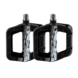 HSXMY Spares HSXMY Mountain Bike Pedal, Ny-Lon Fiber Non-Slip 9 / 16 Inch Bicycle Platform Flat Pedals, For Road Mountain BMX MTB Bike, Sports / Outdoors, Black