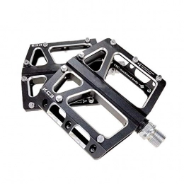 HUATINGRHPM Bike Pedals, Bicycle Pedal Bike Pedals Aluminum Sealed Bearings Trekking Pedals with Non-Slip for Mountain Bike - 9/16 Inch Axle Diameter