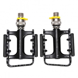HUIGE Spares HUIGE Magnesium Alloy Bike Pedals, Spindle Bearing High-Strength Non-Slip Large Flat Platform for Mountain Bike Road Bicycle