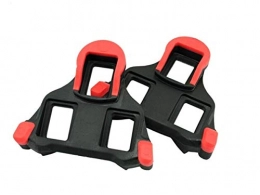 HUOGUOYIN Mountain Bike Pedal HUOGUOYIN Bicycle pedal 2pcs Bicycle Self-locking Pedal Fit For Cleats Road Mountain Bike Accessories Cycling Pedal Cleat (Color : Red)