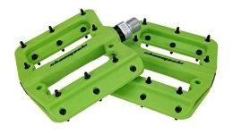 HUOGUOYIN Mountain Bike Pedal HUOGUOYIN Bicycle pedal Fit For Mountain Bike Pedal Fit For MTB Pedals Fit For BMX Bicycle Flat Pedals Nylon Multi-Colors Cycling Pedal Accessories (Color : Green)