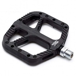 HUOGUOYIN Mountain Bike Pedal HUOGUOYIN Bicycle pedal Fit For Utral Sealed Bicycle Pedals Injection Engineering Nylon Body Fit For MTB Road Cycling Bicycle Pedal (Color : Black)
