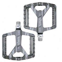 HYISHION Spares HYISHION Bike Bicycle Pedals, Lightweight Non-Slip, Cycling Pedal for 9 / 16 Road Mountain BMX MTB Bike Six colors, Silver