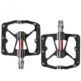 IIIL Spares IIIL Bike Pedals, Aluminum Alloy Road Bike Pedals MTB Pedal, Ultralight Non-Slip Sealed Bearings Pedals 9 / 16" Bicycle Pedals, for Fixed Gear Bike, Mountain Bicycle, BMX