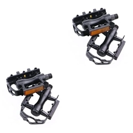 INOOMP Mountain Bike Pedal INOOMP 2pcs Pair Road Bike Pedals Mountain Bike Pedals Non Slip Step Treads Universal Pedals Trekking Pedals Bike Accessories Anti- Bike Pedal Mtb Track Pedals Mtb Pedals Bicycle Bearing