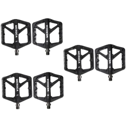 INOOMP Mountain Bike Pedal INOOMP 3 pairs Platform Off / Spindle Anti-skid Lightweight Compatible with most Flat Road Steel Fiber Mountain Non-skid Mtb Nylon Riding Pedals Inch Bike for Accessories Slip Non- Pedal