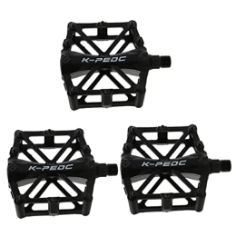 INOOMP Mountain Bike Pedal INOOMP 3pcs Pair Cycling Cleats Kids Cleats Kids Bike Pedals Mtb Flat Pedals Road Bike Flat Pedals Cycle Bike Clips Scattered Beads Spare Parts Mountain Bike Pedal Universal Pedal Riding