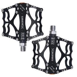 JahyElec Mountain Bike Pedal JahyElec Bicycle pedals, MTB bicycle pedals, non-slip and durable mountain bike pedals made of aluminium alloy for road bike, city bike, e-bike or mountain bike