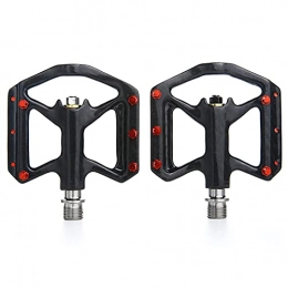 JINSP Mountain Bike Pedal JINSP Bicycle pedals, A pair of bicycle pedals carbon fiber mountain bike road bike pedal ultralight mountain bike accessories road bicycle pedals.