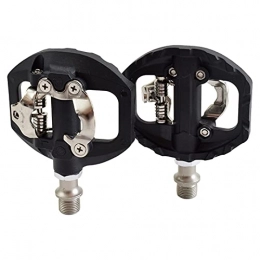 JINSP Mountain Bike Pedal JINSP Bicycle pedals, A pair of mountain bike lock pedal road bike pedal bearing bicycle accessories road bicycle pedals.