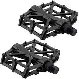 JJJ Spares JJJ Bicycle Accessories Bicycle Ball Pedal Aluminum Alloy Mountain Bike Pedal Pedal Riding Equipment Accessories (2 Pack) (Color : Black)