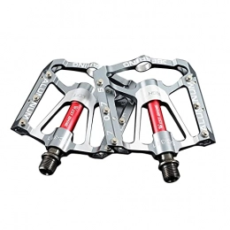 josietomy Spares josietomy Bicycle Pedals, MTB Pedals Made of Aluminium Alloy, 3 Bearing Metal Bicycle Pedals (1 Pair) for Mountain Bike, Road Bike, BMX, Bike Pedals 4.9 / 16 Inch Axle