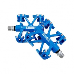 Jtoony Spares Jtoony Bike Pedals Alloy Mountain Bike Pedals Magnesium Bicycle Pedals Road Bicycle Pedals Bicycle Pedals (Color : Blue, Size : One size)