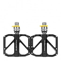 JTXQSI Mountain Bike Pedal JTXQSI Mountain Bike Pedal, Ultra-light Bicycle Bicycle Pedal Sealed Bearing Non-slip Aluminum Alloy Road Pedal (Color : 3 Palin PD-R67)