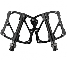 JXS Spares JXS Mountain Bike Aluminum Alloy Pedal, Waterproof And Sealed High-Speed 3 Bearings, Chromium Molybdenum Steel Shaft, General Bicycle Accessories