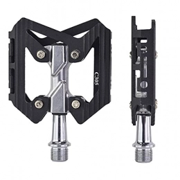 JXS Mountain Bike Pedal JXS Mountain Bike Pedals, Aluminum Alloy Pedals, Waterproof And Sealed High-Speed Steel Bearings, Anodized Surface, General Bicycle Accessories