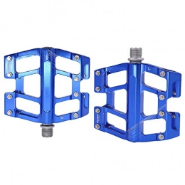 kaige Spares kaige MTB Peadal Mountain Bike Pedals Mountain Cycling Pedals with Cleat Compatible with SPD Structure (Platform Bike Pedal) WKY (Color : Blue)