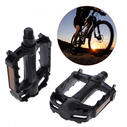Kalttoy Bicycle Pedal Non Slip Plastic Universal Mountain Bike Parts Cycling Reflective