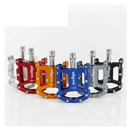 SWEPER Mountain Bike Pedal KC003 Pedal Road Bicycle Mountain Bike Pedal Aluminum Alloy Anti-skid Pedal Chromium Molybdenum Steel Axis (Color : Silver)