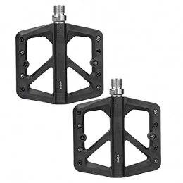 Keenso Mountain Bike Pedal Keenso 1 Pair Anti‑slip MTB Bike Pedals Mountain Bike 3 Bearing Pdeal Cycling Platform Anti-skid Bicycle Pedals With 5 Non‑slip Foot Nails