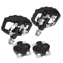 Keenso Mountain Bike Pedal Keenso 1Pair 9 / 16 inch Road Bike Pedals, Mountain Road Bike Self‑Locking Pedal, Rust-Proof, Waterproof, for Most Mountain BikeCruisers Bicycle, Road Bicycle, Bicycle Platform