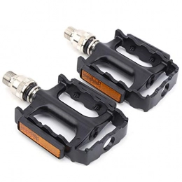 Keenso Mountain Bike Pedal Keenso 1Pair Bicycle Pedals, 9 / 16 inch, Platform Pedals, Self‑Locking Pedal, Cycling Pedals Sealed Bearing Axle for Mountain BMX Road Accessories Bicycles