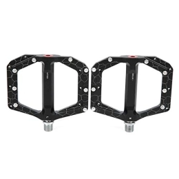 Keenso Mountain Bike Pedal Keenso Mountain Bike Pedals, 1 Pair Bicycle Aluminum Alloy Foot Bearing Pedal with Double‑sided Non‑slip Nails for Mountain / Road Bike Folding Bike Bicycles and Spare Parts