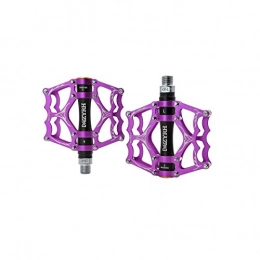 Kehuitong Mountain Bike Pedal KEHUITONG Bicycle Pedals Bearing Universal Pair Of Non-slip Aluminum Alloy Palin Pedals Bicycle Accessories Mountain Bike Pedals High Quality (Color : A7)
