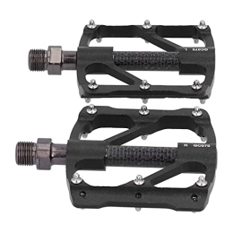 Kool Spares Kool 3 Bearing Mountain Bike Pedals, Smoothly and Labor‑saving Not Easy To Break 2pcs ‑molybdenum Steel Shaft Bicycle Pedal for Labor‑savingRiding(black)