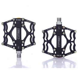 kungfu Mall Spares Kungfu Mall Aluminum Alloy Mountain Bike Platform Pedals Flat Sealed Bearing Axle 9 / 16 Cycling Bicycle Pedals