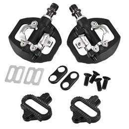 KUYHA Bicycle Pedal Bike Self-Locking SPD Pedal Clipless Pedal Platform Adapters for Spd Looking Keo System