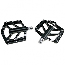 KXDLR Spares KXDLR 3 Bearings Mountain Bike Pedals Platform Bicycle Flat Alloy Pedals 9 / 16" Pedals Non-Slip Alloy Flat Pedals