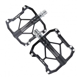 KXDLR Spares KXDLR Bike Cycling Pedals Lightweight Aluminum Alloy And Carbon Fiber, Road Bike, Fixed Gear Bicycle Sealed Bearing Pedals 9 / 16
