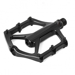 KXDLR Mountain Bike Pedal KXDLR Mountain Bike Pedals, Ultra Strong Machined Alloy Body 9 / 16" Cycling Sealed 3 Bearing Pedals (Black)