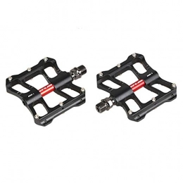 LAIABOR Mountain Bike Pedal LAIABOR Cycling Bicycle Pedals Bike MTB Pedals Platform 9 / 16" Spindle Universal Fit Non-Slip for Cycling Mountain Bike Road Bike Folding Bike, Black