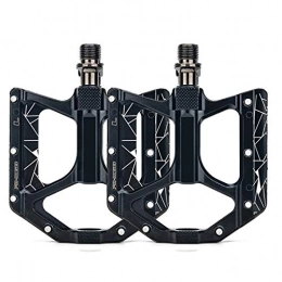 LAIABOR Spares LAIABOR Mountain Bike Pedals, MTB Road Bicycle Pedals Ultra Lightweight, Sealed bearings, MTB BMX Cycling Bicycle Pedals, Black