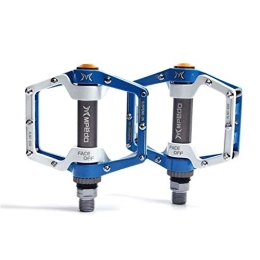 LANCYG Mountain Bike Pedal LANCYG Bike pedals Bike Pedals MTB Sealed Bearing Bicycle Product Alloy Road Mountain Cleats Ultralight Pedal Cycle Cycling Accessories Pedals (Color : Blue)