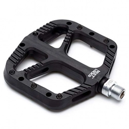 LCBYOG Sealed Bicycle Pedals Injection Engineering Nylon Body For MTB Road Cycling Bicycle Pedal Bike Pedals (Color : Black)
