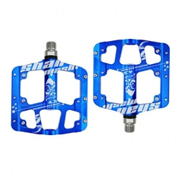 LDDLDG Spares LDDLDG Bike Pedals 9 / 16 Sealed Bearing Sturdy Structure Ultralight Weight Mountain Bike Pedals Alloy Bicycle Pedals (Color : Blue)