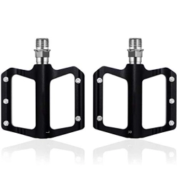 Lesrly-Cycle Spares Lesrly-Cycle Mountain Bike Pedals, Non-Slip Bicycle Platform Flat Pedals, Ultra Light Durable Waterproof Dustproof Pedals, for Road / Mountain / BMX / MTB Bike