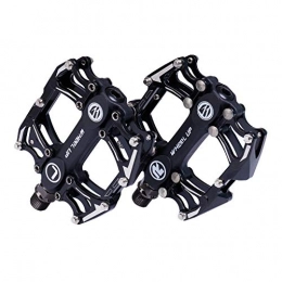 LETTON Mountain Bike Pedal Letton Mountain Bike Pedals, Ultra Strong CrMo Steel Machined 9 / 16" Cycling Sealed 2 Bearing Pedals
