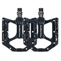 LFTYV Spares LFTYV 9 / 16" Mountain Bike Pedal, Aluminum Alloy Bicycles Pedals with Reflective Band Fixed Gear Quick Release MTB Pedals for Mountain Road Bike Pedals