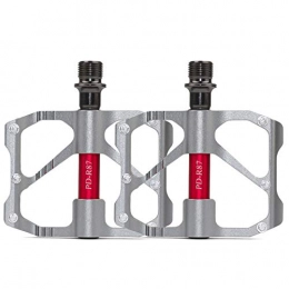 LFTYV Spares LFTYV Road Bike Pedals, Aluminum Alloy Spindle 9 / 16 Inch with Sealed Bearing Anti-Skid And Stable Mountain Bike Flat Pedals for Road Bike BMX And Folding Bike, C