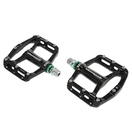 LIANYG Spares LIANYG Bicycle Pedals Bicycle Pedals Road Mountain Bike Pedals Ultralight MTB Bicycle Magnesium CNC Alloy Bike Pedals Cycling Foot Rest 155 (Color : Black)