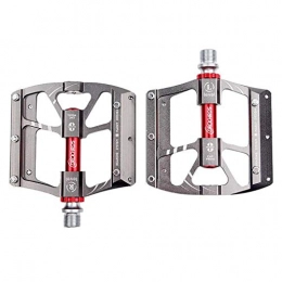 Lifesongs Mountain Bike Pedals,Aluminum Anti-slip Bicycle Pedals For BMX/MTB Road 9/16