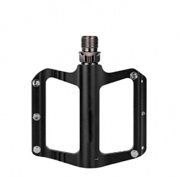 Yililay Mountain Bike Pedal Lightweight Mountain Bike Pedals Aluminum Alloy Non-Slip Bicycle Pedals for Road Bicycle and MTB Black 1PC